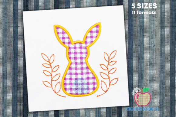 Back of the Bunny Embroidery Design Review