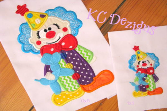 Cute Clown Embroidery Design Review